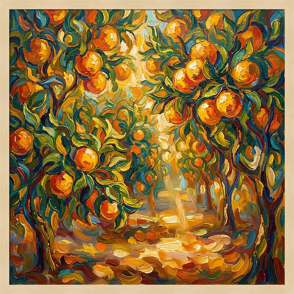 Citrus Orchard Tranquility