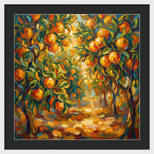 Citrus Orchard Tranquility
