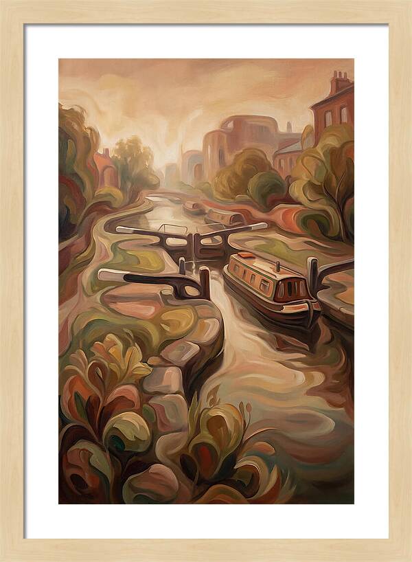 City Canal Serenity