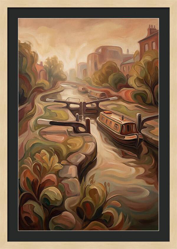 City Canal Serenity