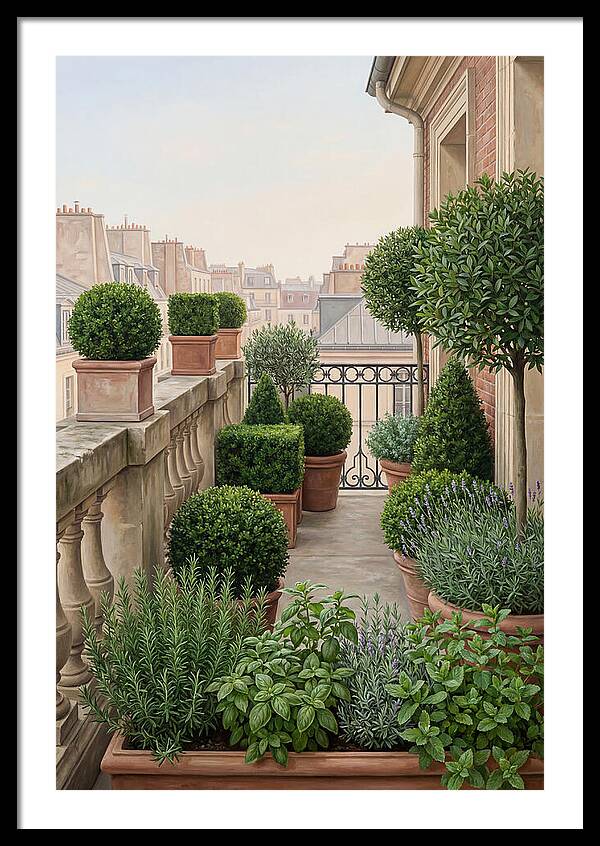 City Garden Balcony Serenity