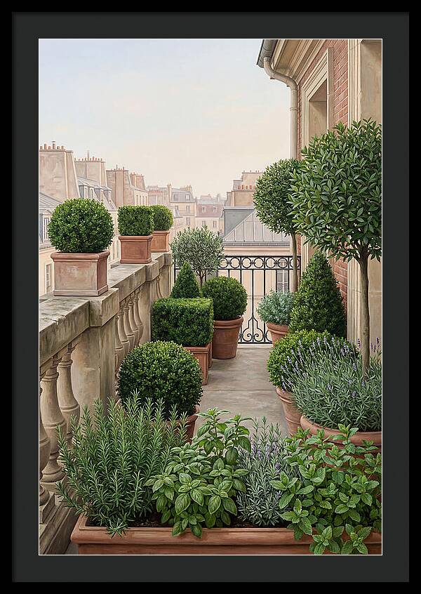 City Garden Balcony Serenity