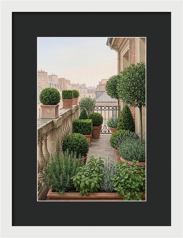 City Garden Balcony Serenity