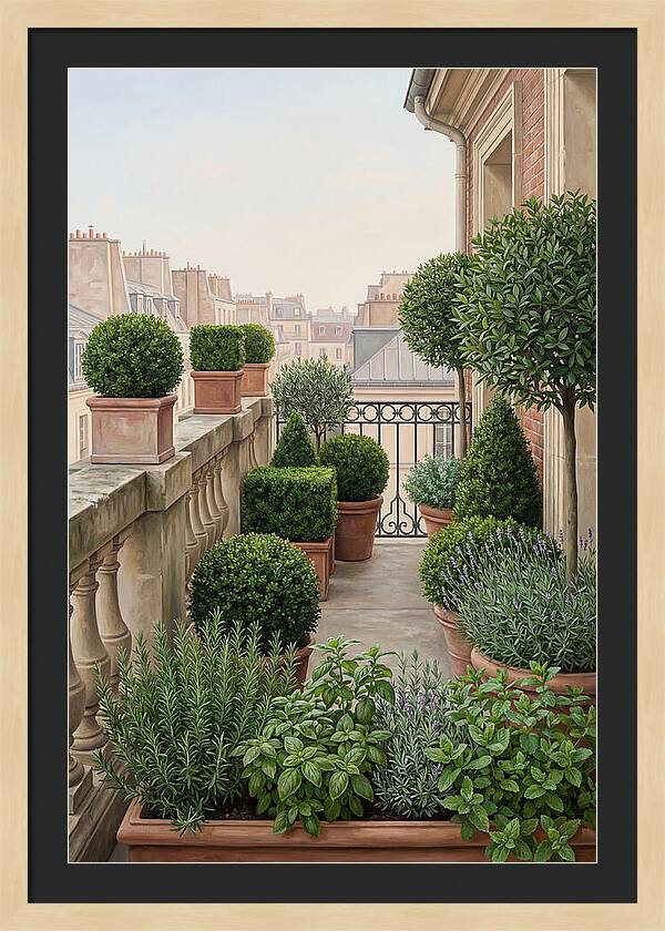 City Garden Balcony Serenity