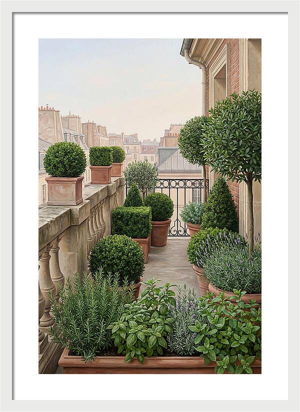 City Garden Balcony Serenity