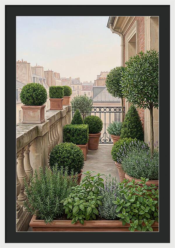 City Garden Balcony Serenity
