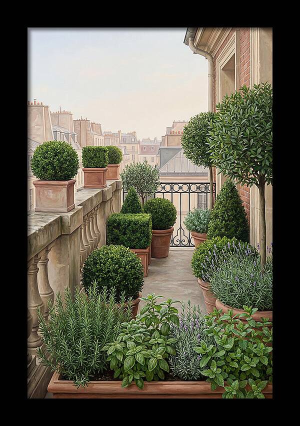 City Garden Balcony Serenity