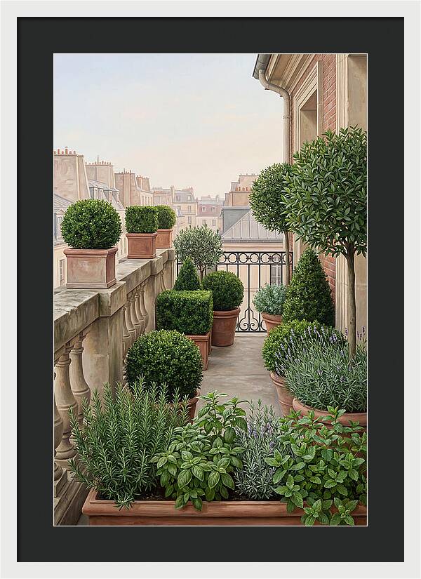 City Garden Balcony Serenity