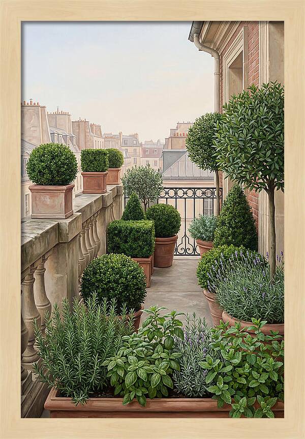 City Garden Balcony Serenity