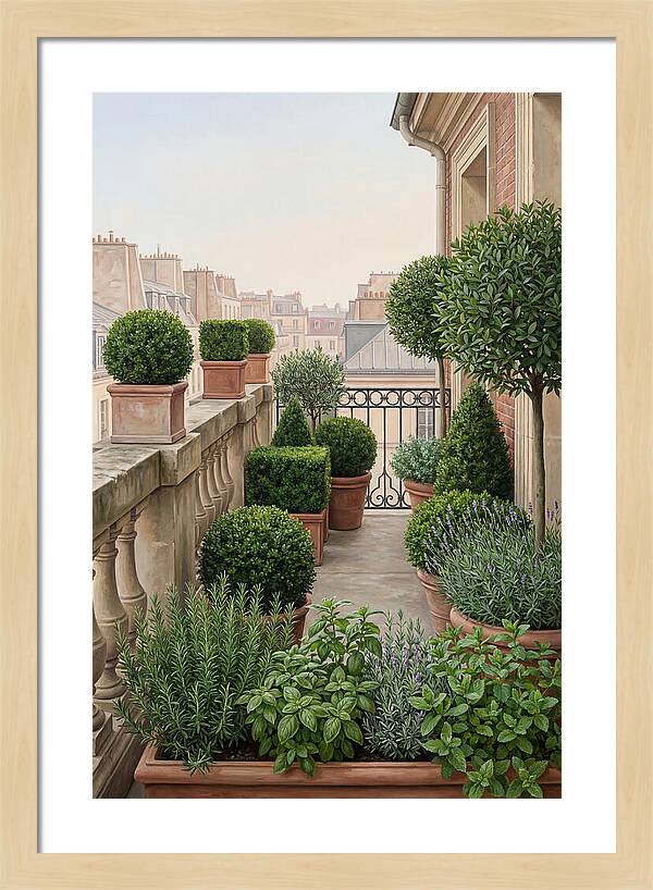 City Garden Balcony Serenity