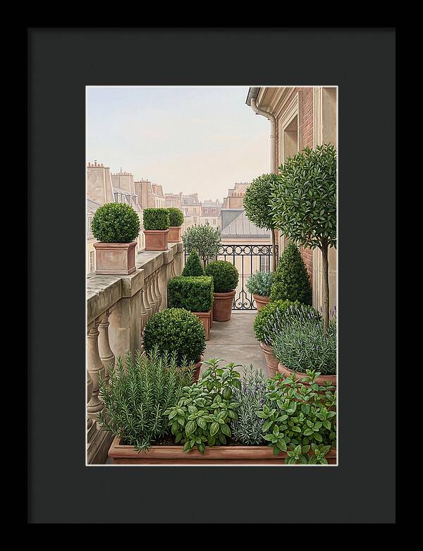 City Garden Balcony Serenity