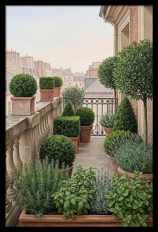 City Garden Balcony Serenity