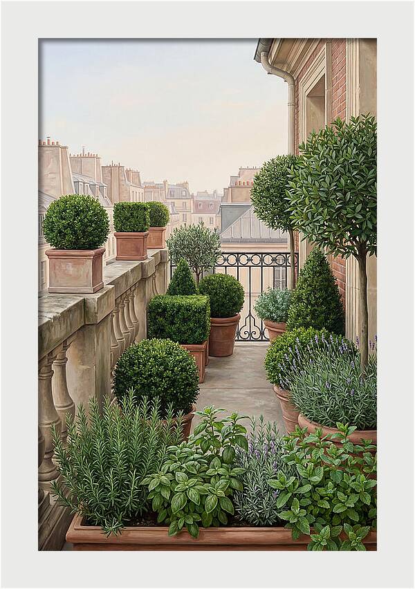 City Garden Balcony Serenity