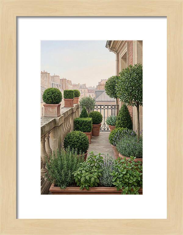 City Garden Balcony Serenity
