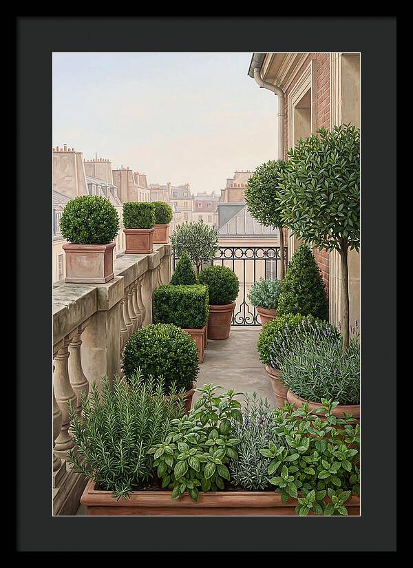 City Garden Balcony Serenity