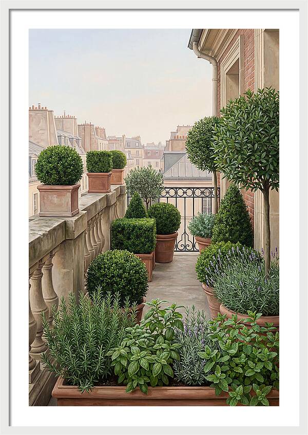 City Garden Balcony Serenity