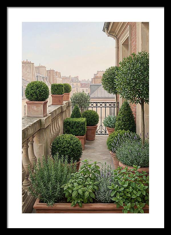 City Garden Balcony Serenity