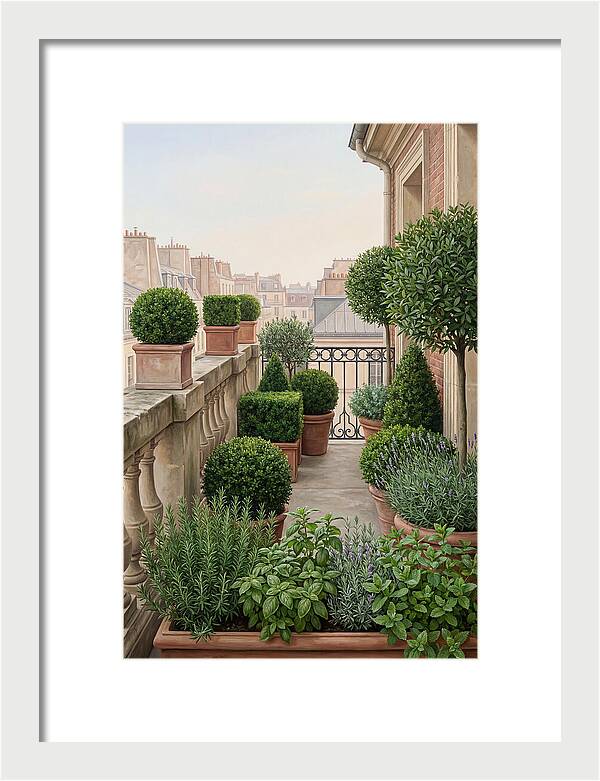 City Garden Balcony Serenity