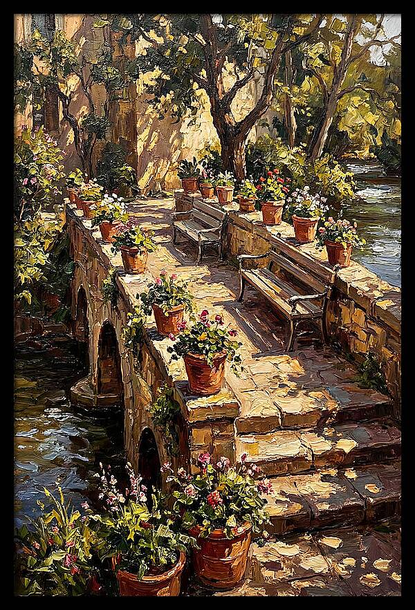 City Garden Bridge Serenity