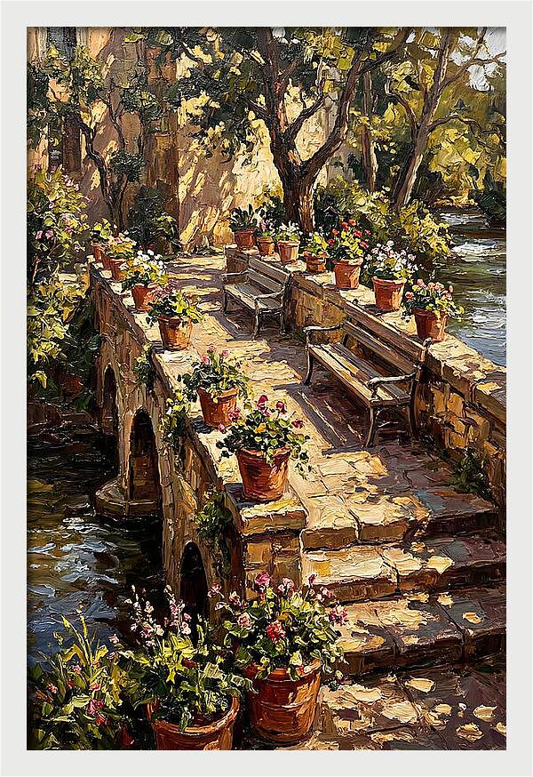 City Garden Bridge Serenity