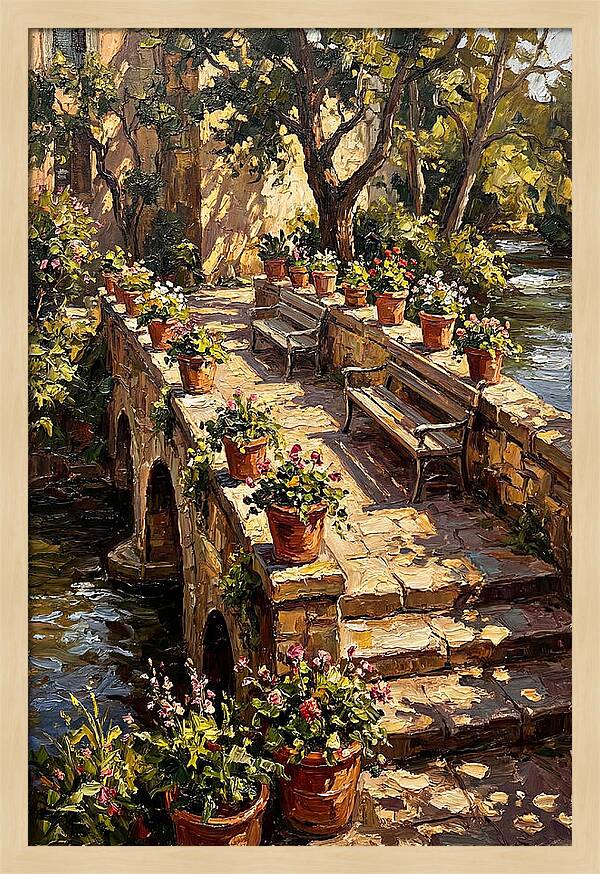 City Garden Bridge Serenity
