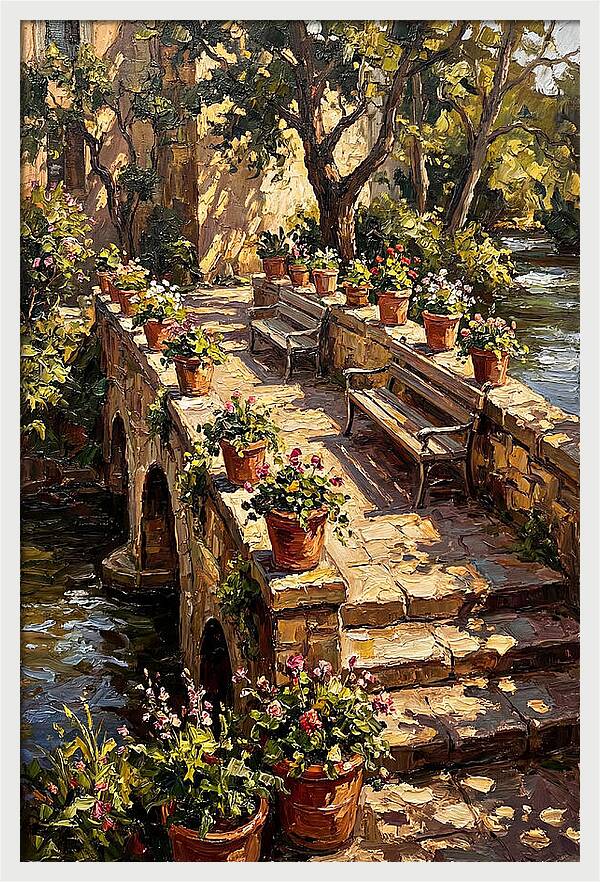 City Garden Bridge Serenity