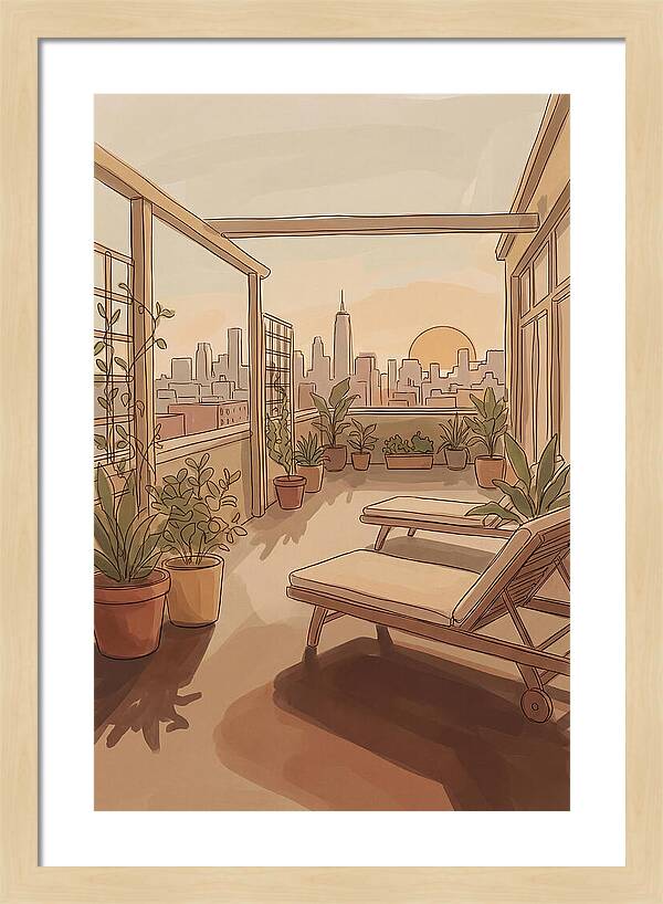 City Garden Rooftop Serenity