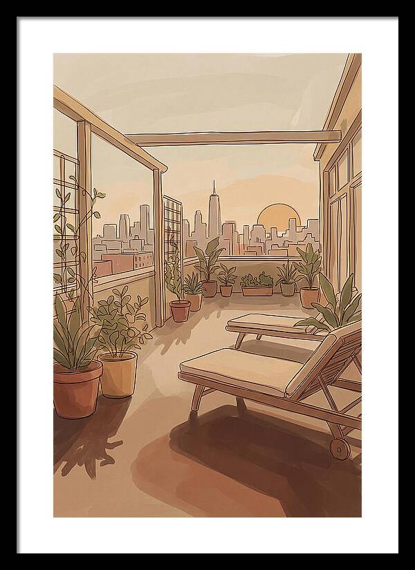 City Garden Rooftop Serenity