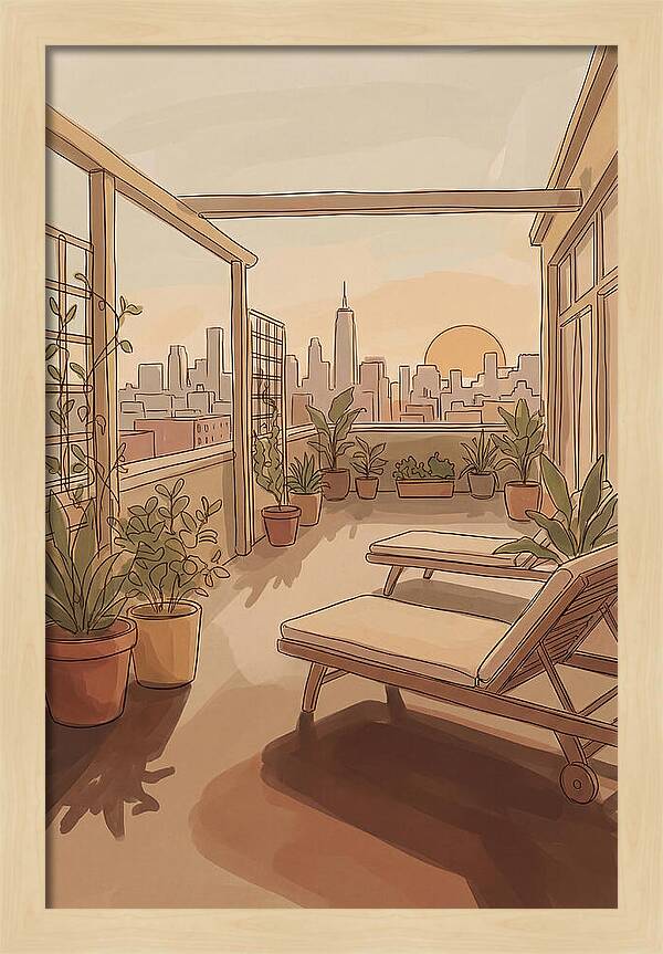 City Garden Rooftop Serenity