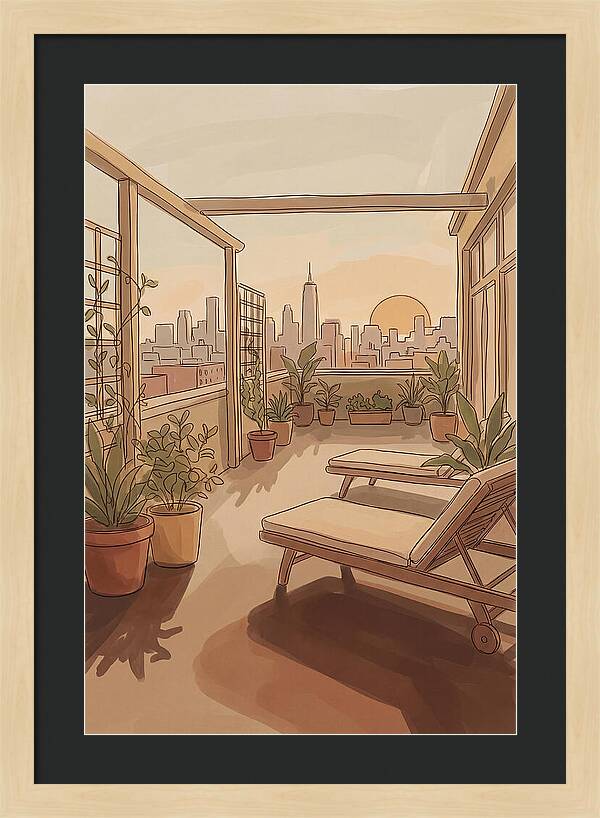 City Garden Rooftop Serenity