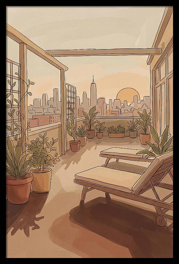 City Garden Rooftop Serenity
