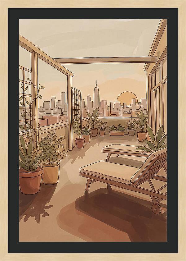 City Garden Rooftop Serenity