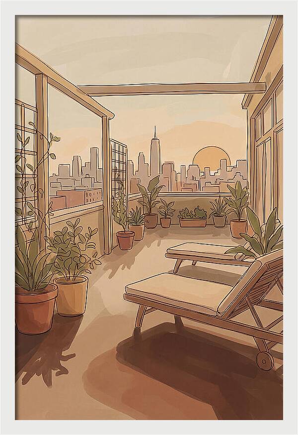 City Garden Rooftop Serenity