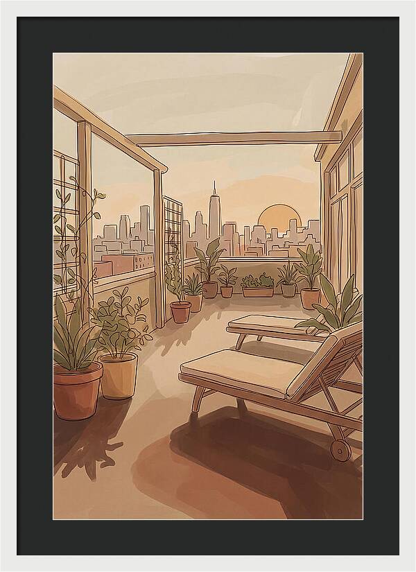 City Garden Rooftop Serenity