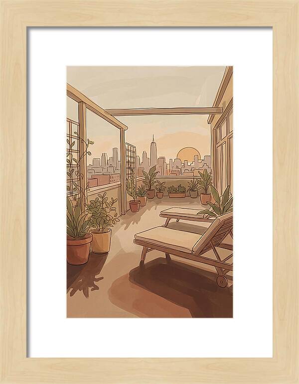 City Garden Rooftop Serenity