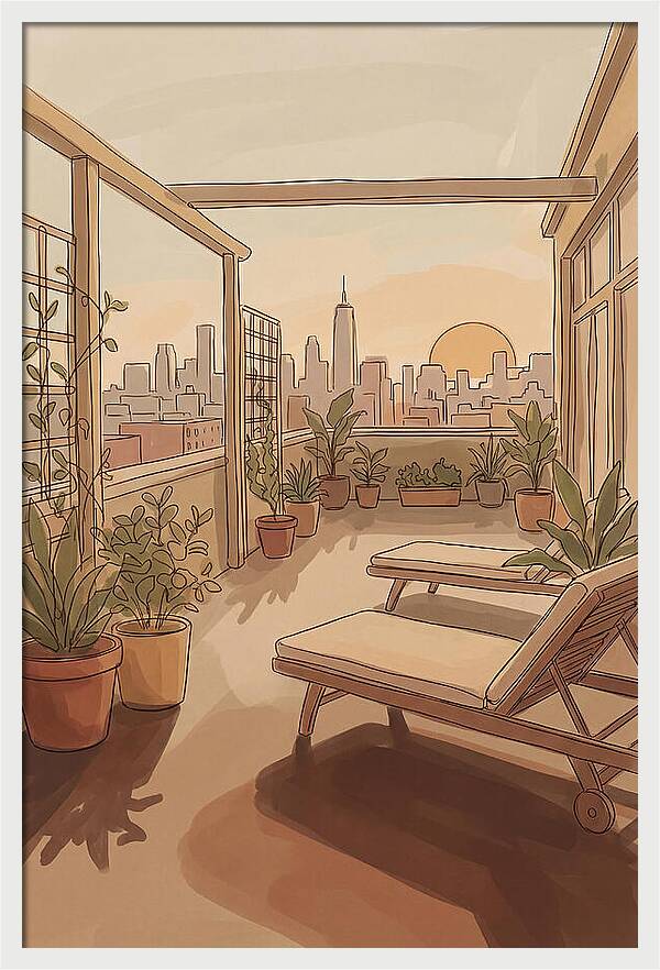 City Garden Rooftop Serenity