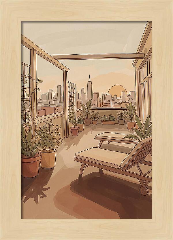 City Garden Rooftop Serenity