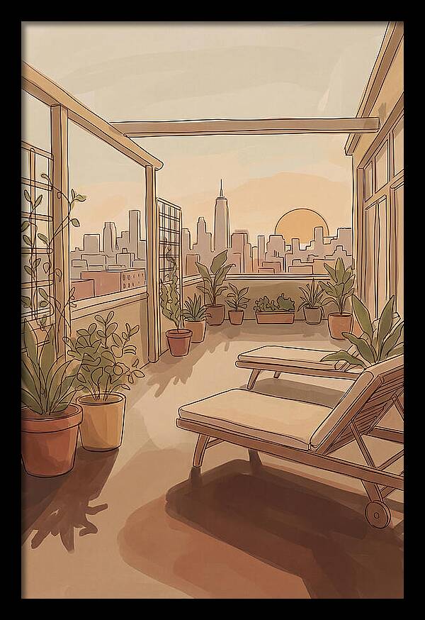 City Garden Rooftop Serenity