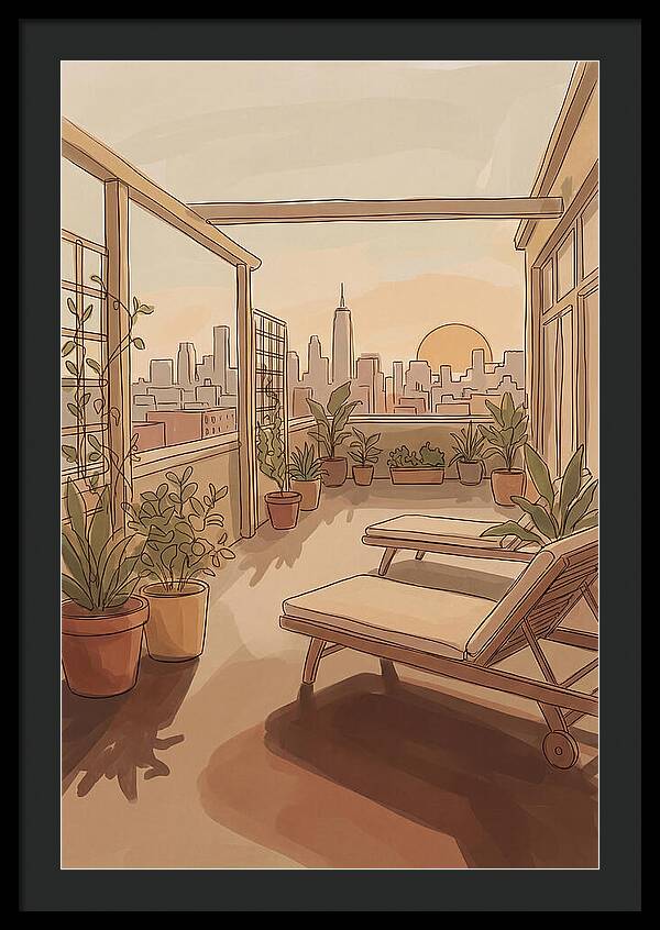 City Garden Rooftop Serenity