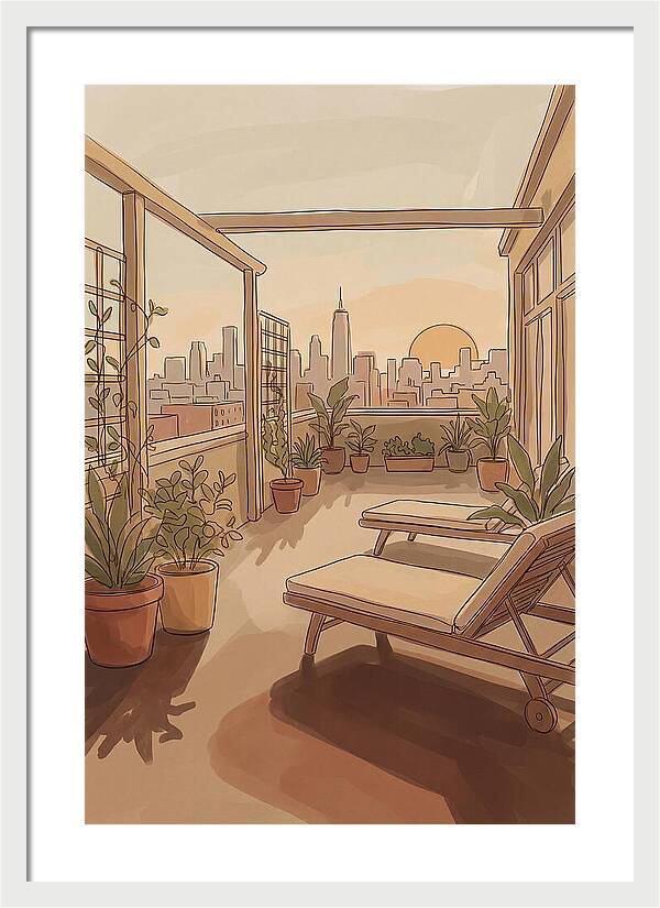 City Garden Rooftop Serenity