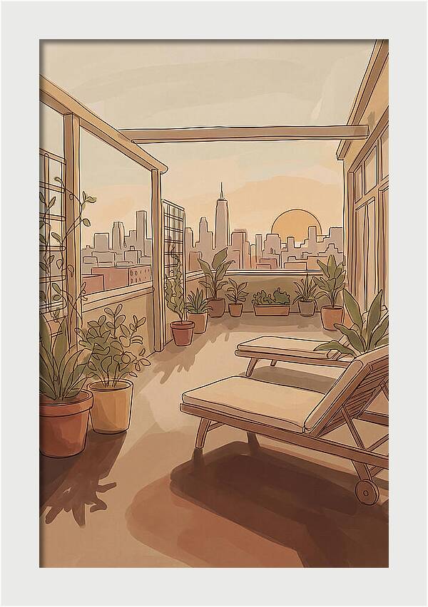 City Garden Rooftop Serenity