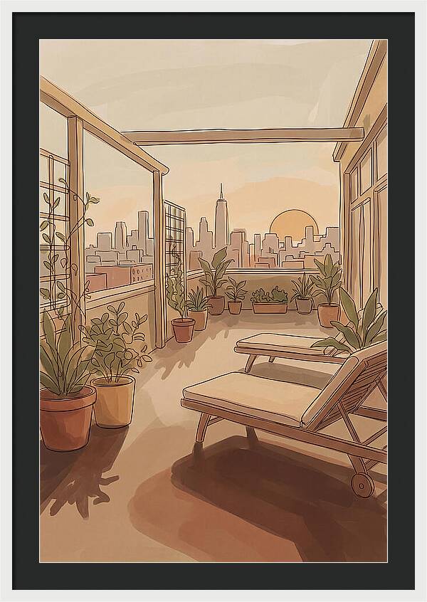 City Garden Rooftop Serenity
