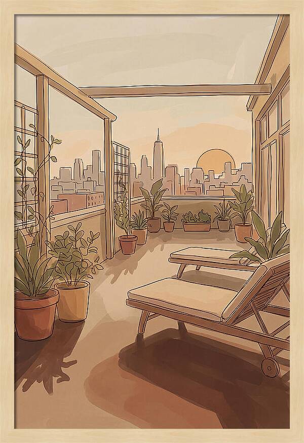 City Garden Rooftop Serenity