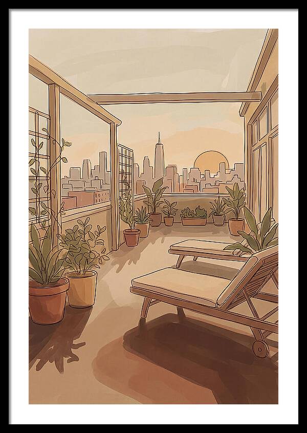 City Garden Rooftop Serenity