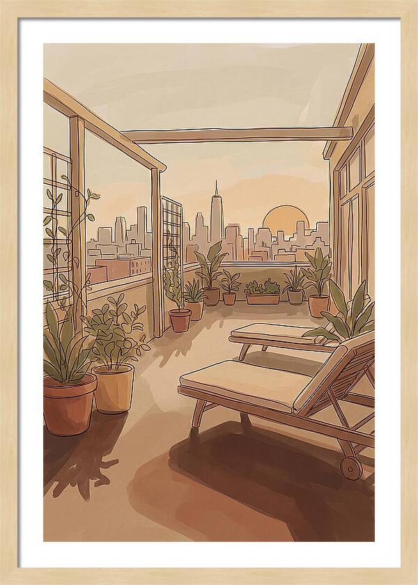 City Garden Rooftop Serenity