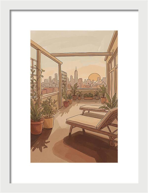 City Garden Rooftop Serenity