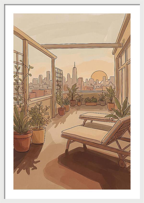 City Garden Rooftop Serenity