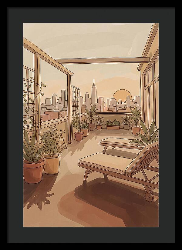 City Garden Rooftop Serenity