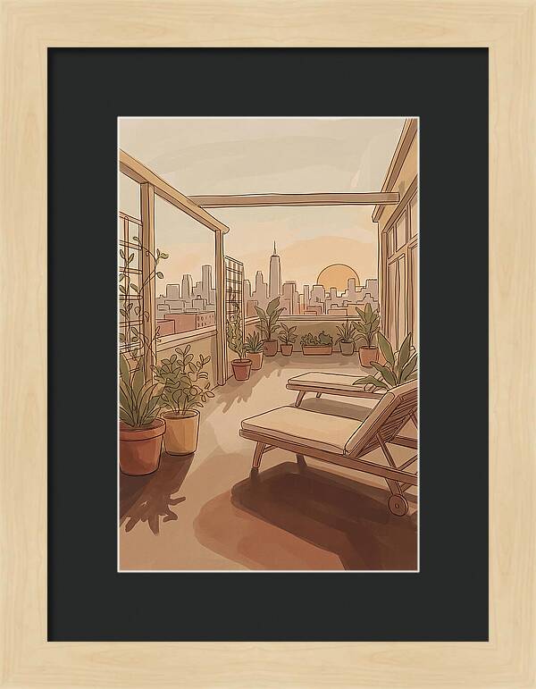 City Garden Rooftop Serenity