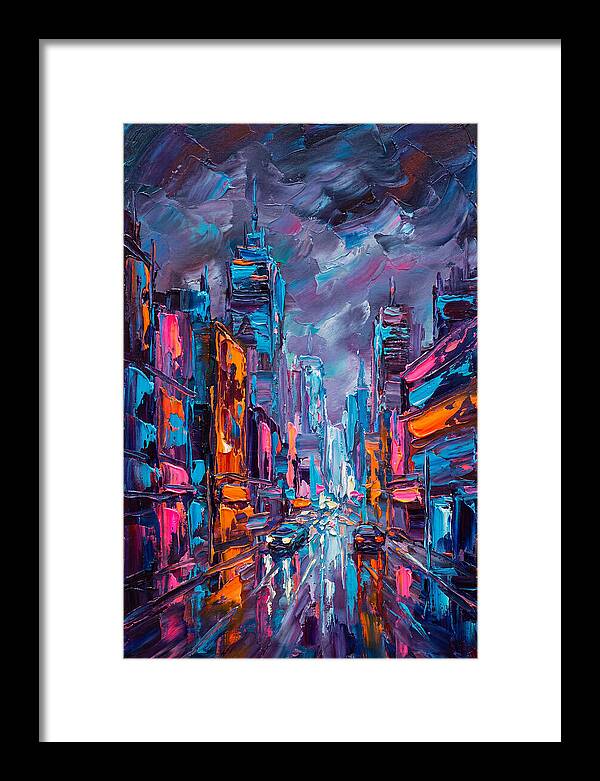 City Lights And Vivid Colors